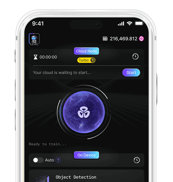 Start training AI to earn rewards